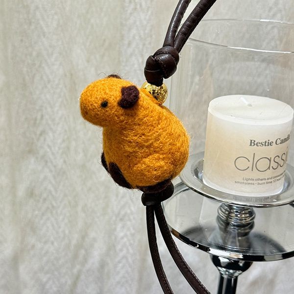 絶対欲しい！可愛い♡【ロエベ】チャーム カピバラ 偽物チャウチャウ かわいい 0010798569